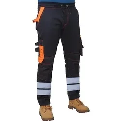 Reflective Tape Safety Trousers Winter Work Fashion Multi Color Hi Vis Best Pant Jogging Pant Safety Worker Wear