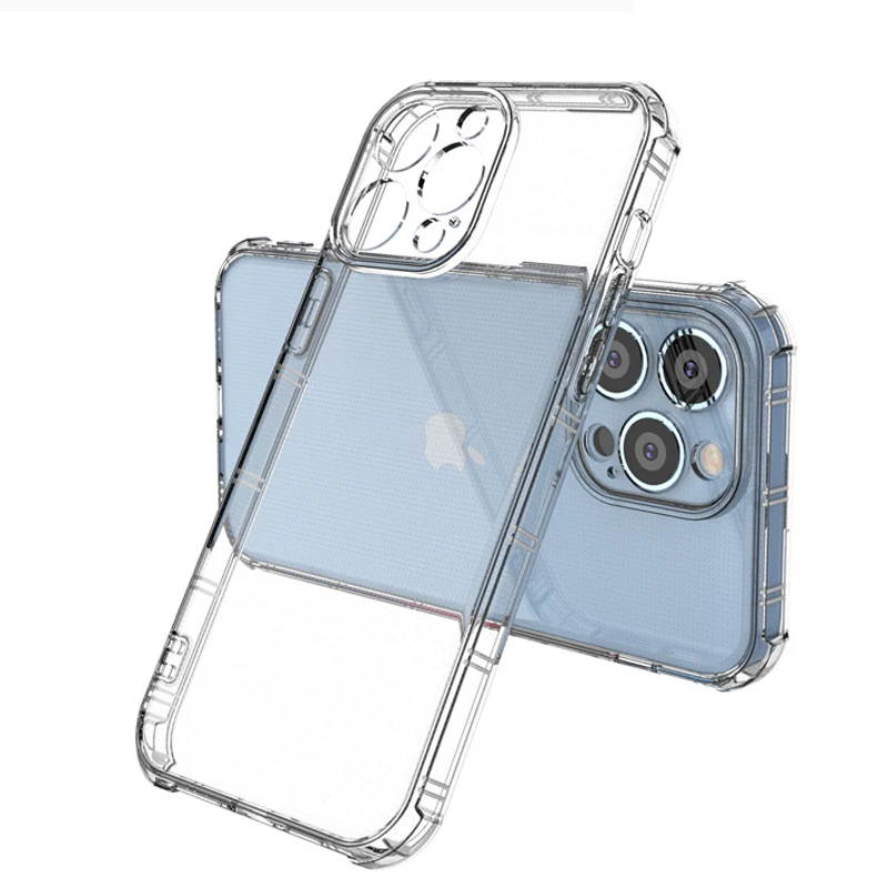Camera Protection Soft Tpu Clear Phone Cover For iPhone 14 Pro Max Transparent Silicone Case