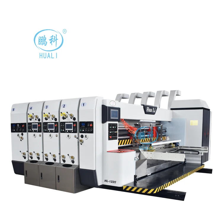 Carton box packing machine corrugated box making machine paper box printing machine