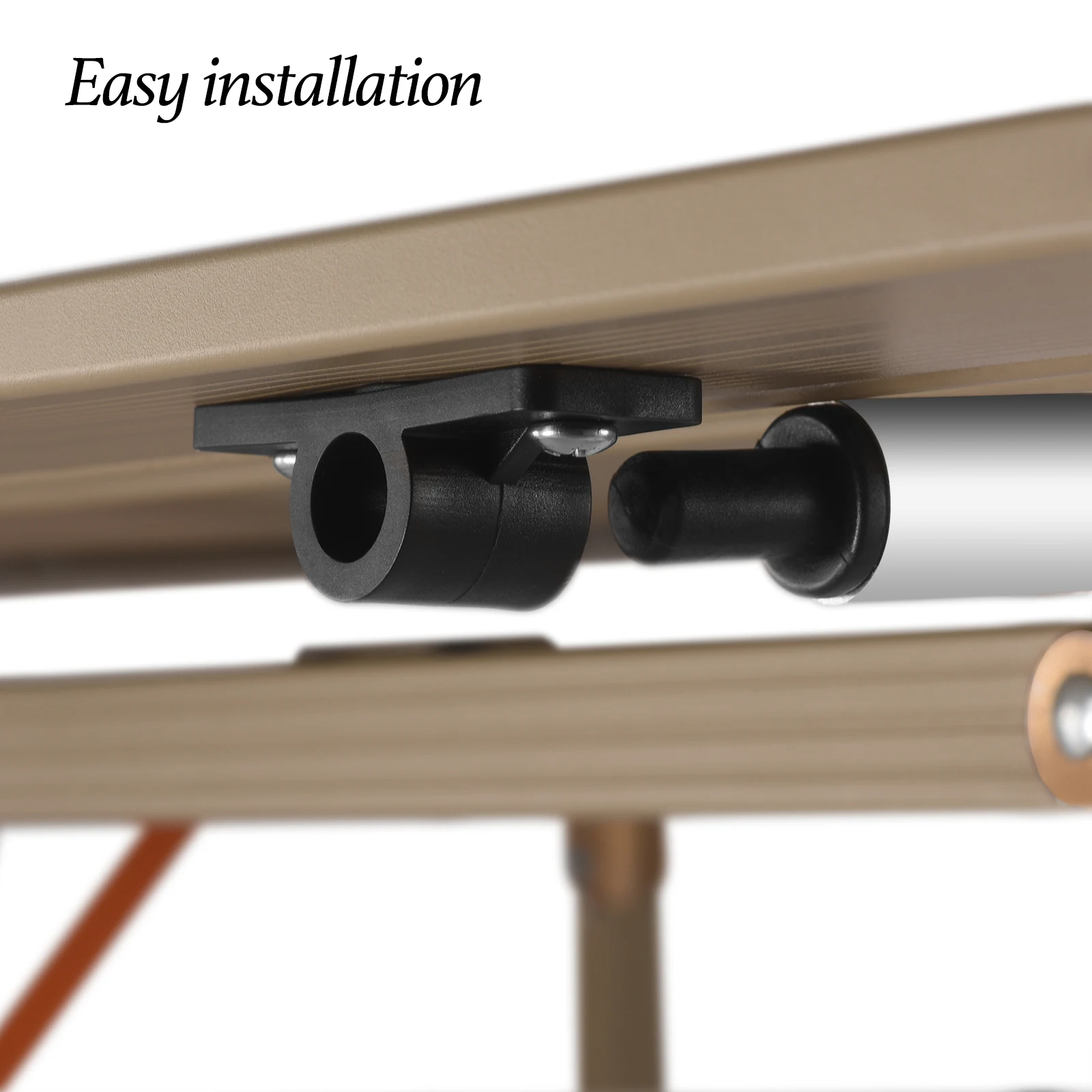 0-10 Inch Adjustable Height Roll up Folding Camping Outdoor Table Light Weight Portable Picnic Camp Tables With