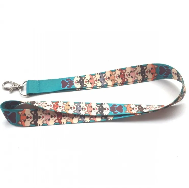 
Latest design custom premium lanyard key chain id badge holder Neck Strap Lanyard 