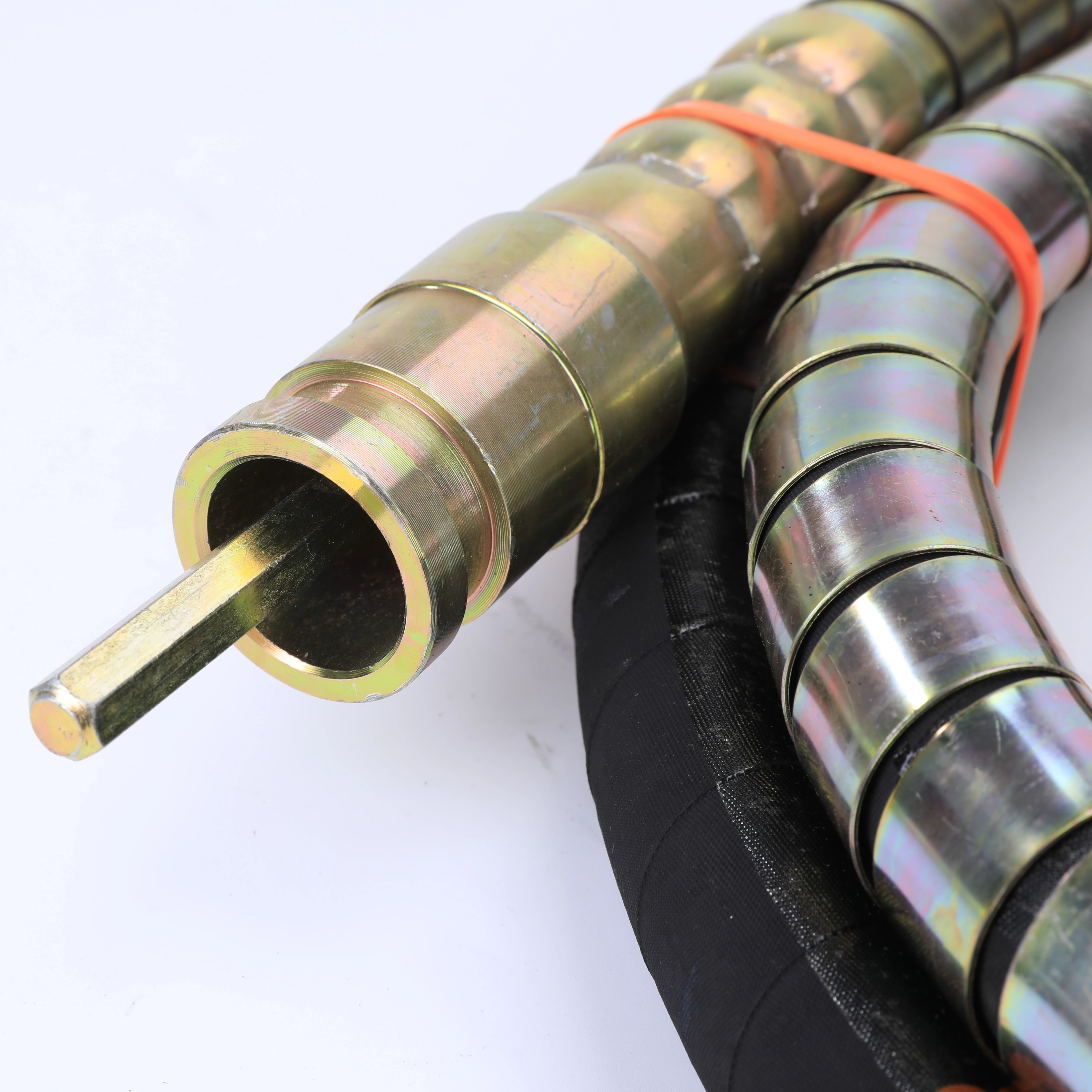 pin type concrete vibrator hose poker 38mm head vibrator needle
