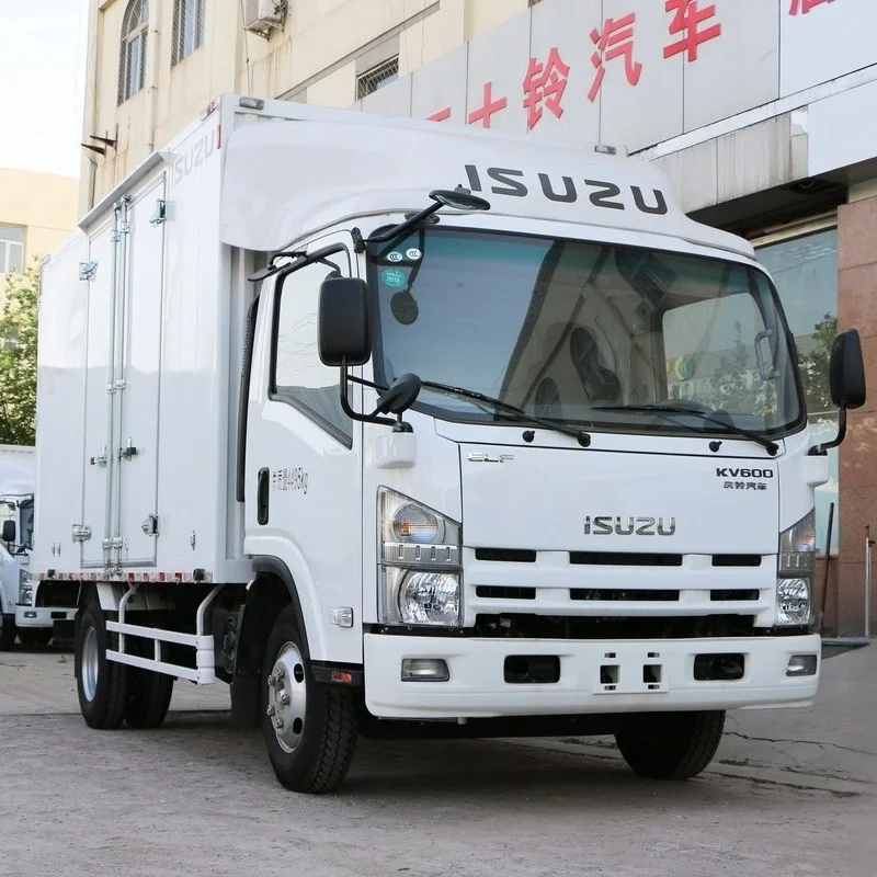 Бренд ISUZU 4x2 189 л.с. Подержанный грузовой автомобиль дизельный двигатель фургон ручной грузовик 139 кВт kia bongo 3