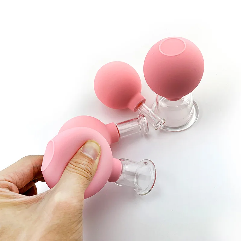 Facial Massage Body Cups Vacuum Cupping Glasses Face Skin Lifting Body Glass Cupping Anti Cellulite Chinese Cupping