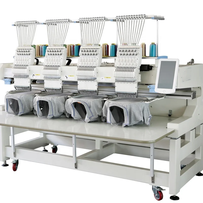Best price embroidery machine 2/4/6/8 heads sell to African market