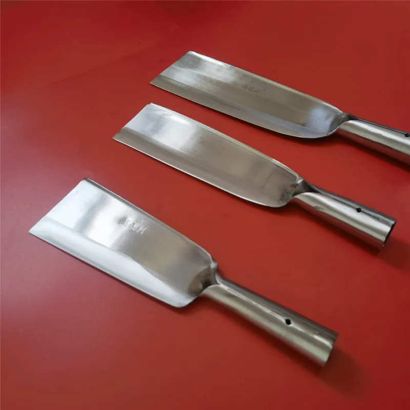 Production of agricultural chrome steel firewood knives, outdoor mountain cutting stainless steel firewood knives