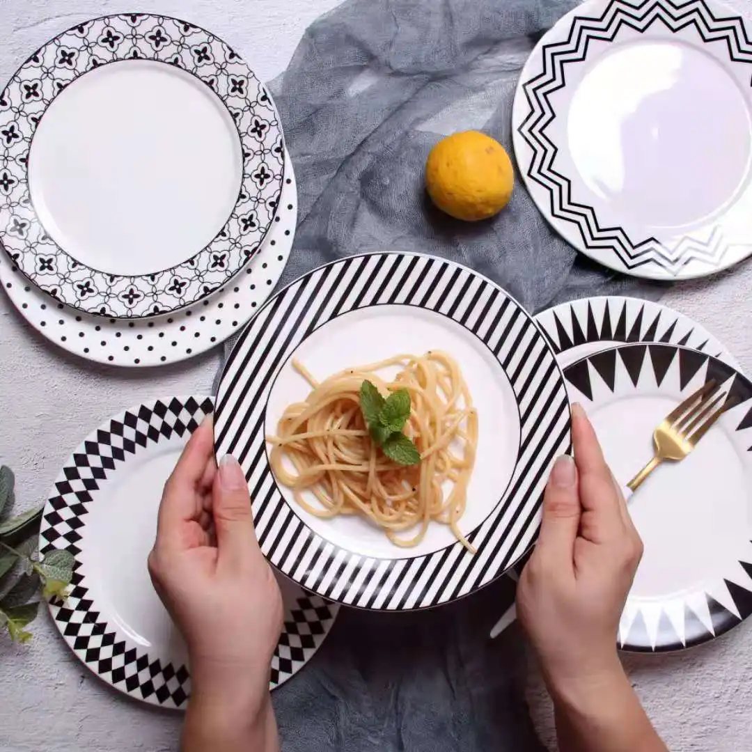 Ancient Mayan Egyptian cultural pattern plate gift commemorative ceramic plate low-price excellent Chinese ceramic plate