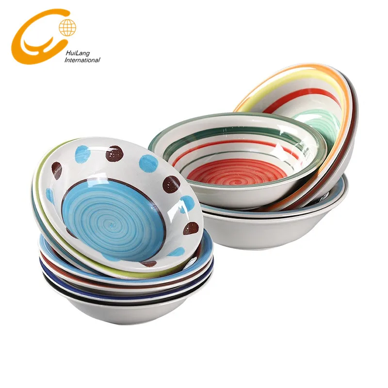 Promotional Ceramic Serving Salad Bowl Set