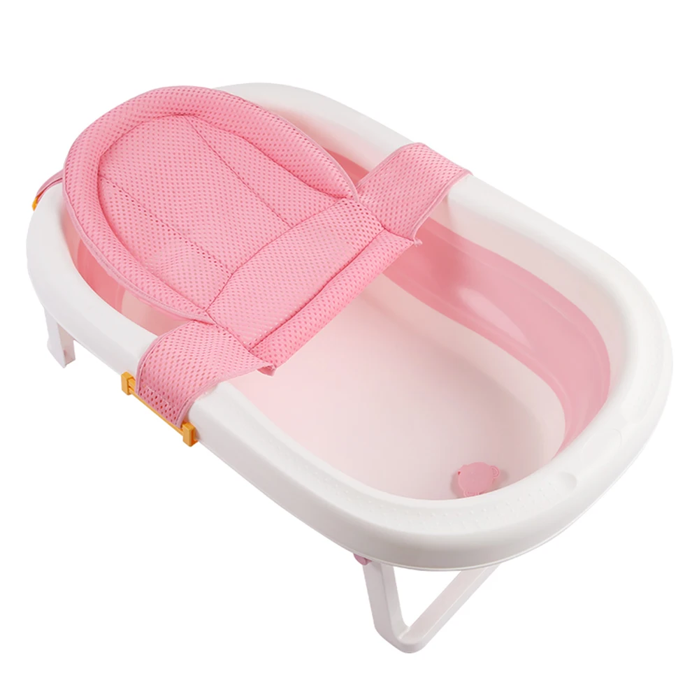 Saving space portable plastic baby bath tub set wholesale