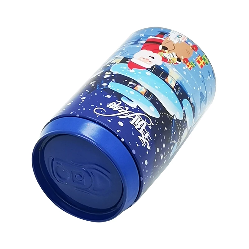 cloth packing tin cans cola shape metal can packaging for T-shirt/socks/underpants/briefs