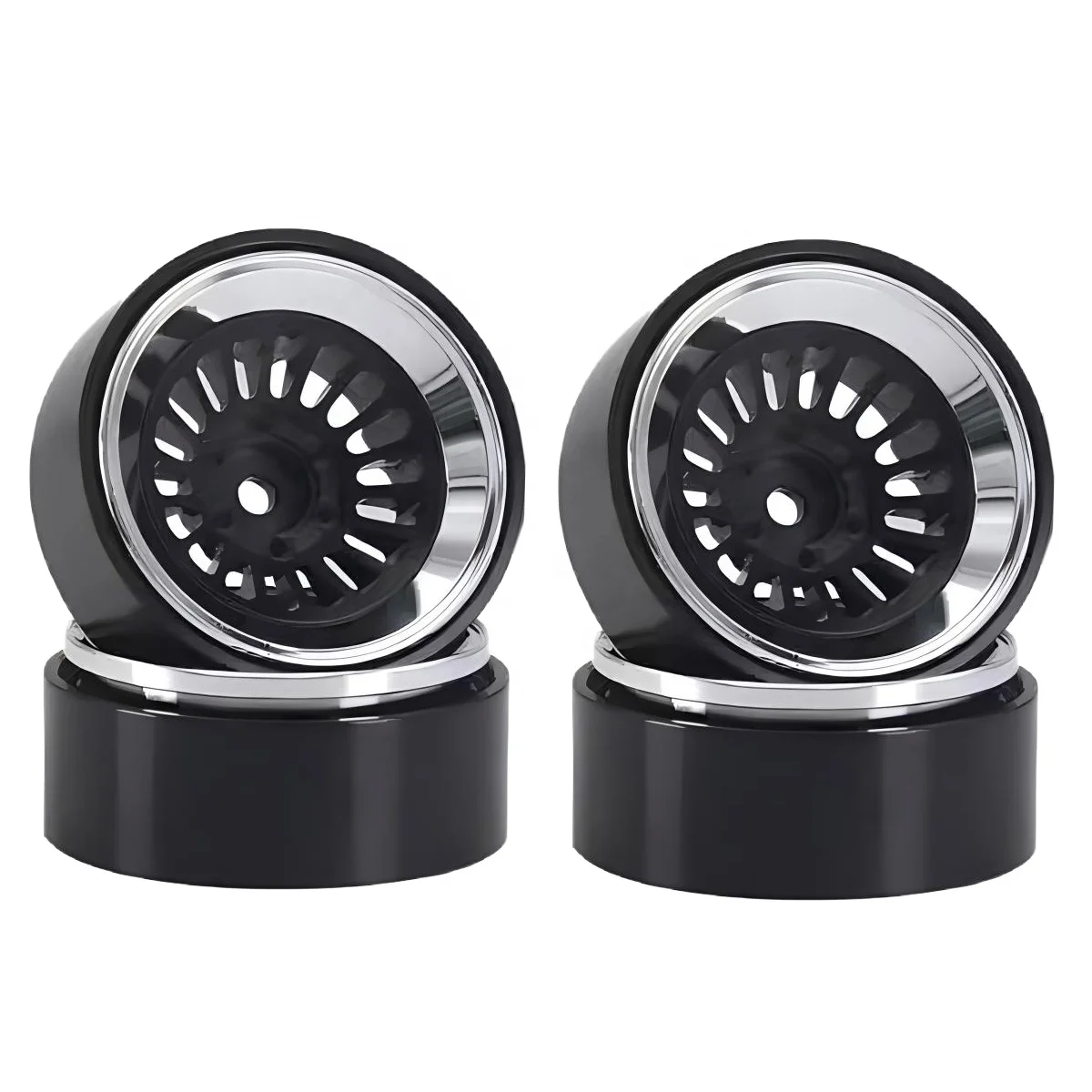 1.3 inch CNC aluminum wheel hub suitable for TRX4M SCX24 1/24 1/18 RC Car