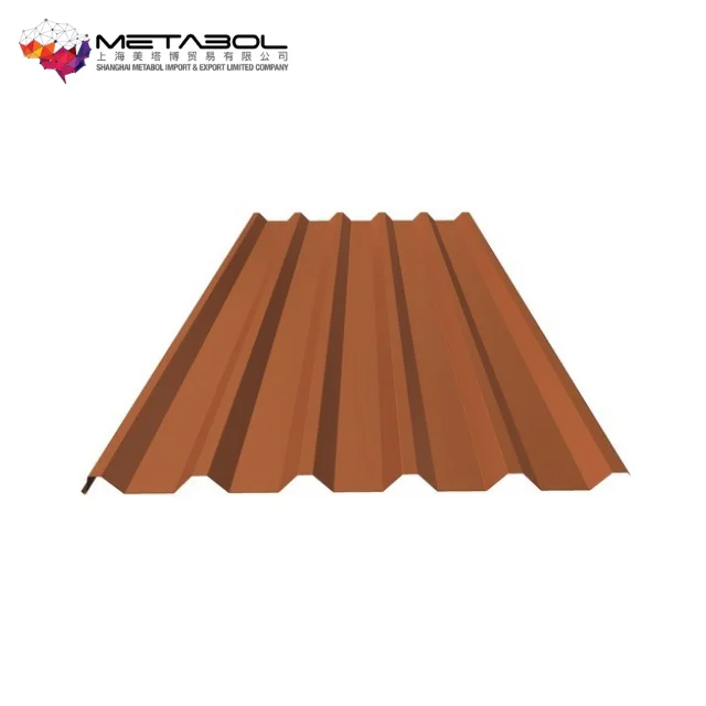 Calamina de Galvalume  Prepintado Trapezoidal  0.14 - 0.85 mm * 600-1250 mm * (su requerimiento)  SGCC PPGI PPGL steel sheets