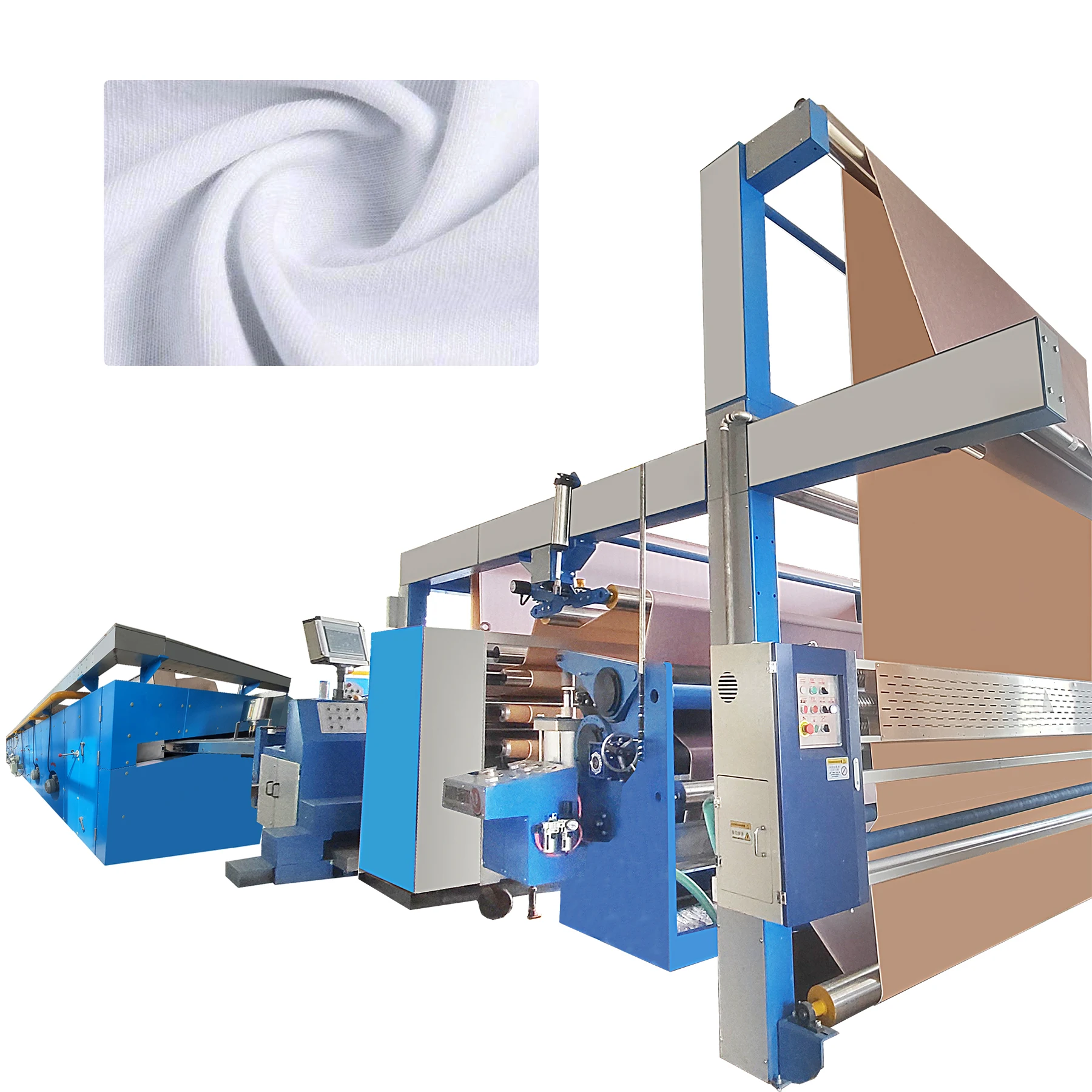 Youneng Textile woven Heat Setting Stenter Finishing Machine for Pure cotton fabric