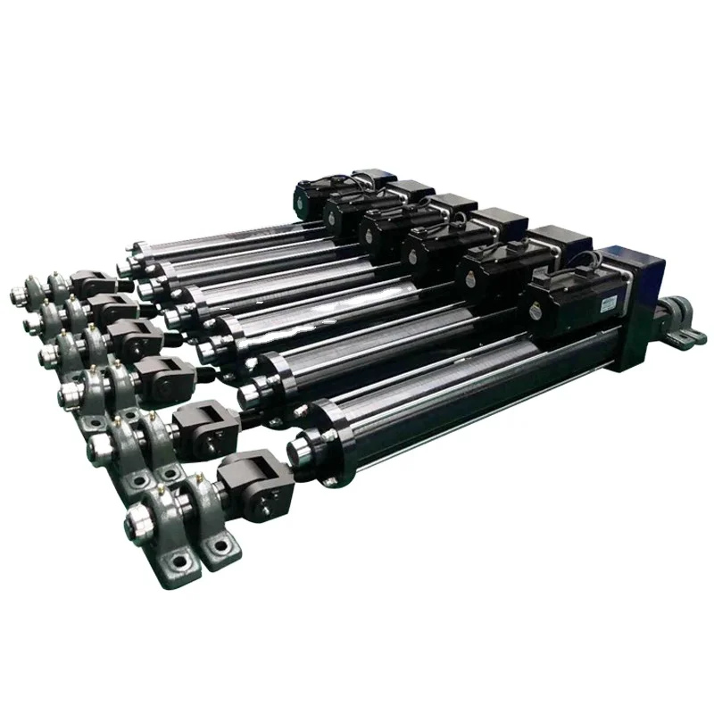 
Factory Direct Sales Fast Servo Heavy Duty Precision Electric Cylinder for Automobile Maintenance Platform 