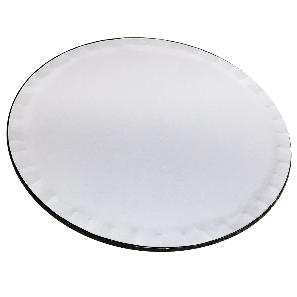 Glassy Black Round 5mm Thick Masonite Cake Board, Wood Round Cake Board MDF Cake Board