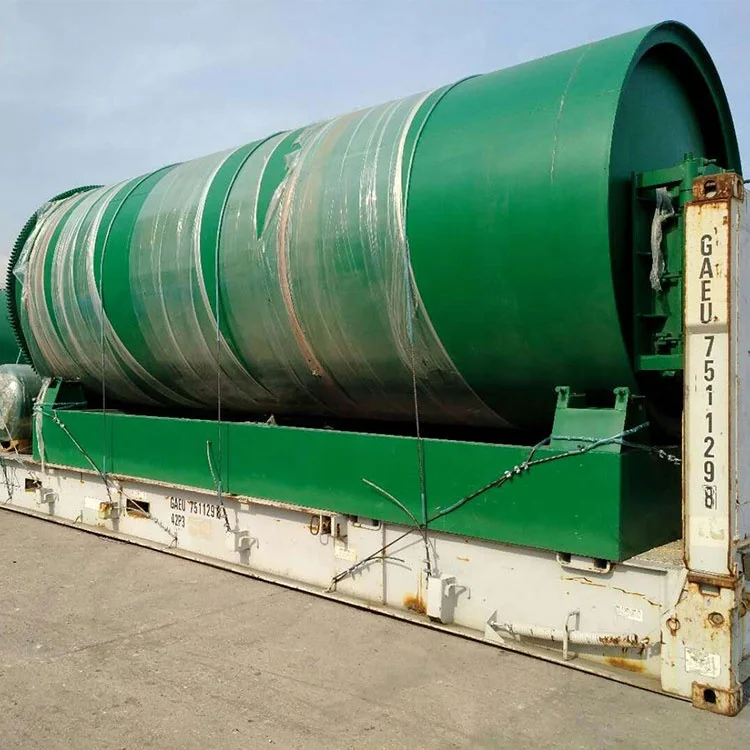 Beston Group BLL-16 Semi Continuous Waste Tyres Pyrolysis Machine Tyre Pyrolysis Plant From China