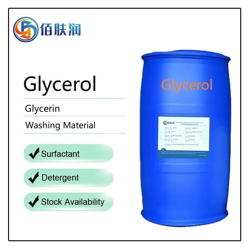 Cosmetic Grade Chemicals glycerin Price CAS 56-81-5 Liquid glycerin For Skin Whitening