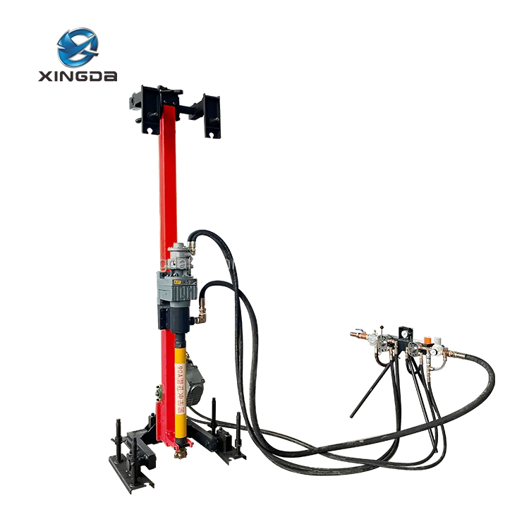 Portable Pneumatic DTH Anchor Rock Drill Rig stone drilling machine