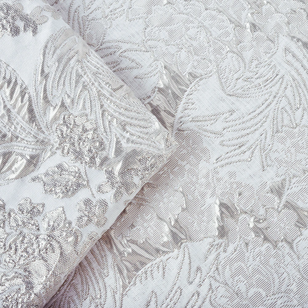 High Quality Woven 190gsm 70%Polyester Rayon Cotton Lurex Jacquard Fabrics for Clothing