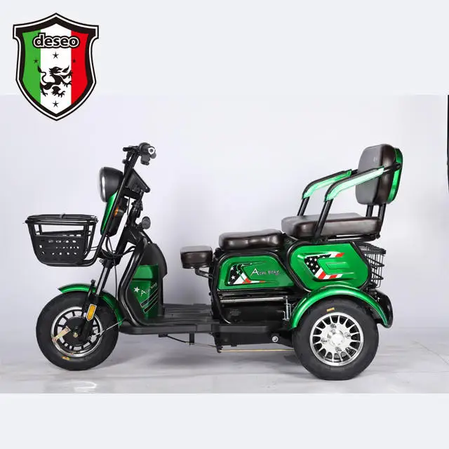 Customized high performance color 501 800w moto electric tricycle cargecarryon