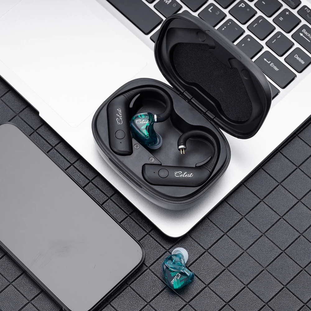 AAC/SBC Audio Decoding TWS Wireless Earphone Ear Hook 5.3 Bluetooth Ear Buds for Hi-Fi Music Listening