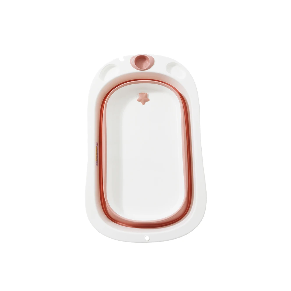 wholesale New Design Foldable Space Saving Plastic Baby Bath Basin Baby Bath Tub