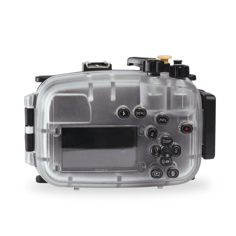 Водонепроницаемый корпус для камеры для дайвинга Seafrogs A6400, глубина до 40 м, защитный чехол для камеры Sony A6400, аксессуары для камеры