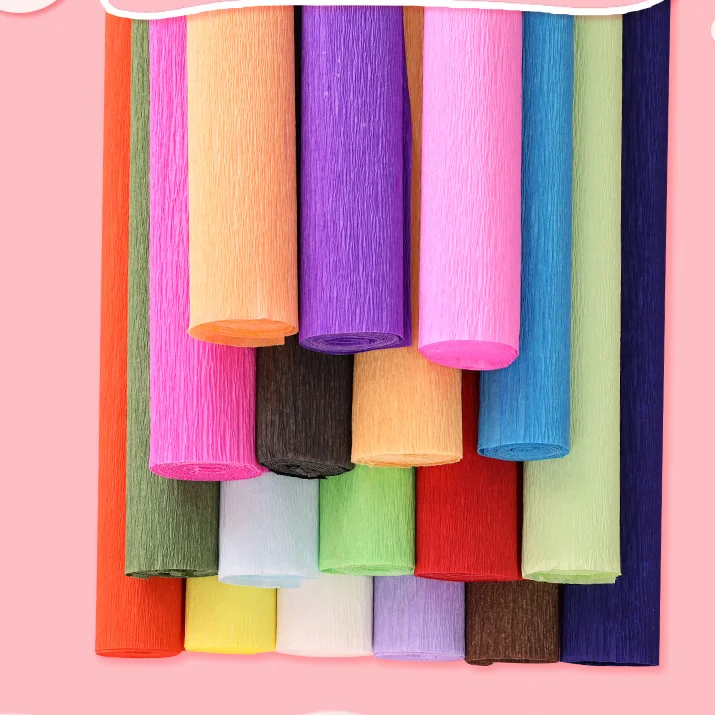 
crepe paper to sell for wrapping and packing with high quality and cheaper price 