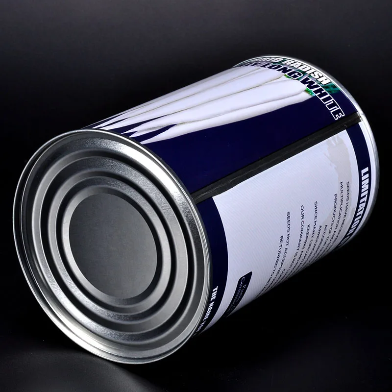 High Quality Low Price  Tin Cans for Vegetable Seeds