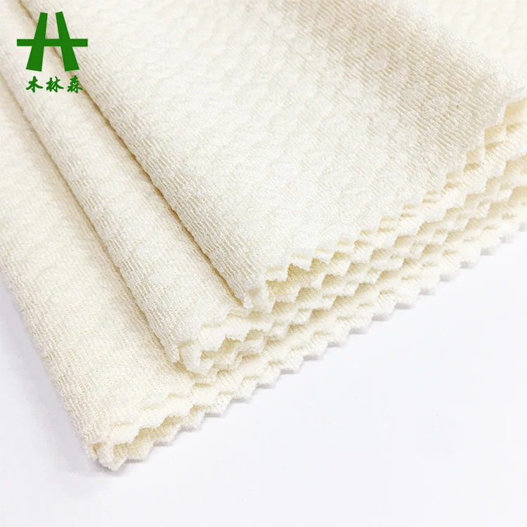 Mulinsen Textile P/D Knitted Polyester Spandex Jacard Fabric Jacquard