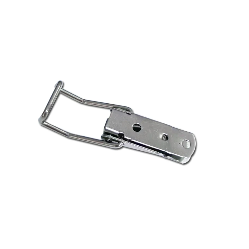 Industrial Machinery Spring Tool Box Stainless Steel Duck Beak Buckle 115B Iron Nickel Plating Equipment Case Lock Buckle