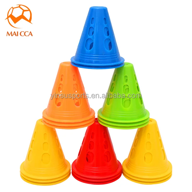 8CM high Football Rugby Mini Cones Speed Agility Soccer Training Cones Football Cones