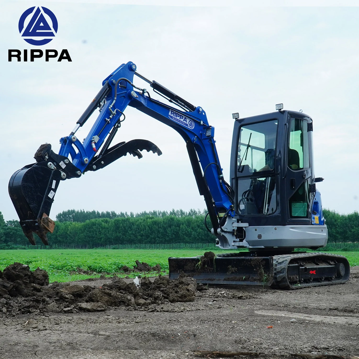 Мини-экскаватор Rippa Minibagger землеройная машина мини-мешок самый дешевый мини-экскаватор 3 5 тонн по низкой цене