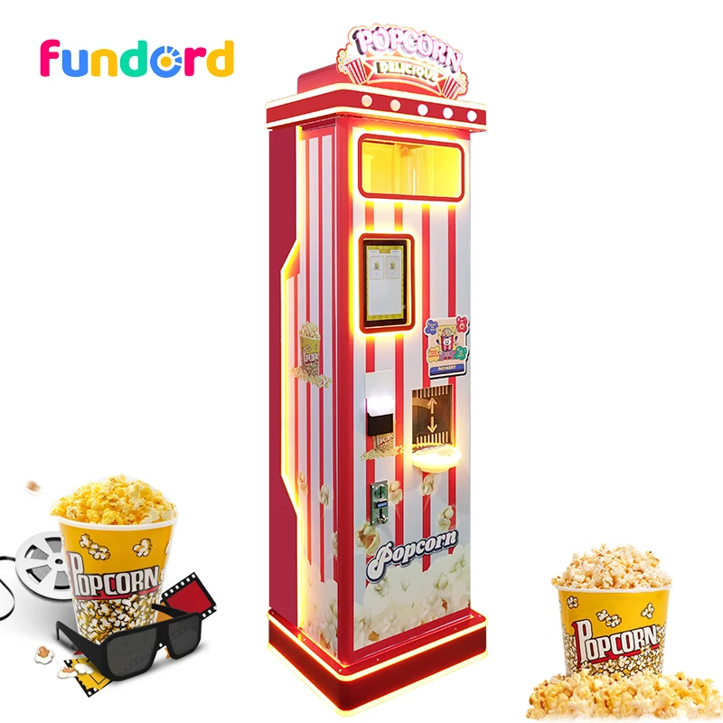 2024 Fundord vending pop corn machine popcorn maker machine