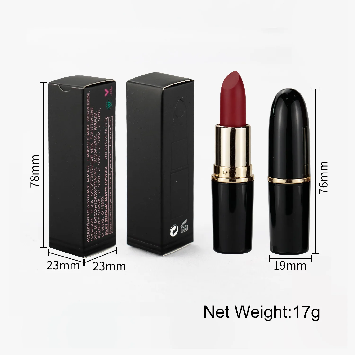 Nude colors Long Lasting Matte lipstick Velvet matte lip stick Silky waterproof private label matte lipstick