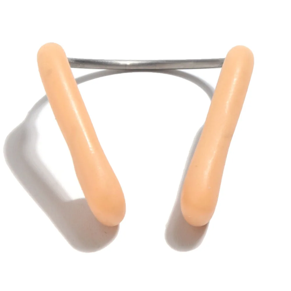 ZLF Soft swimming nose clip unisex durable waterproof swimming accessories metal latex training nose clip NP-1