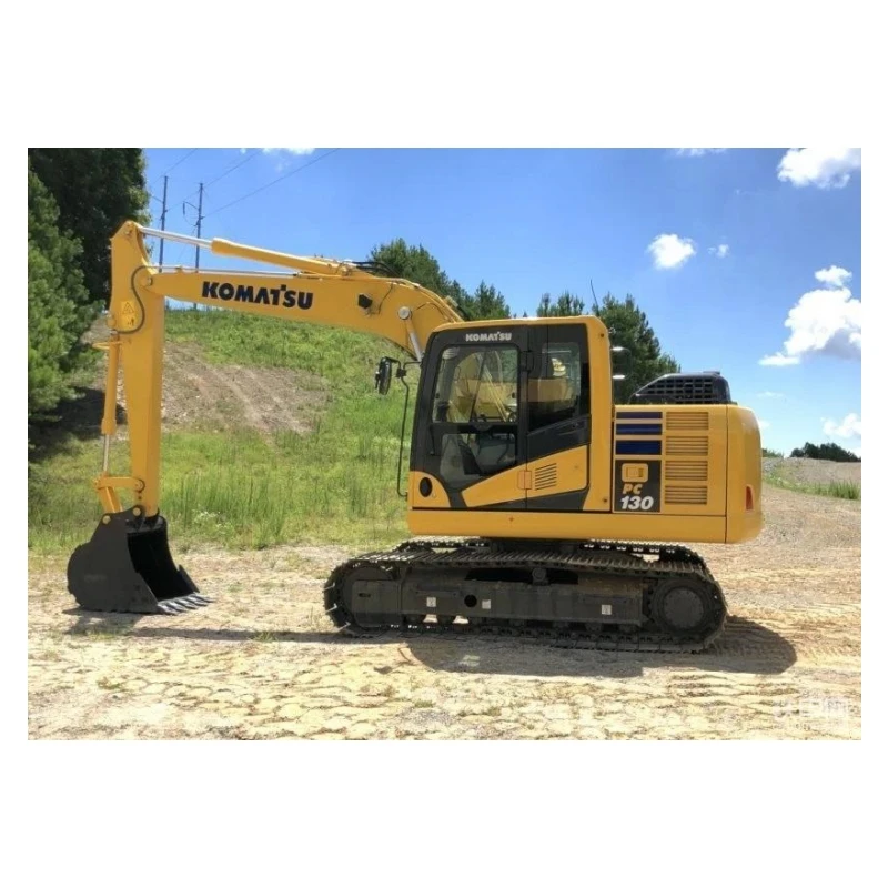 Хит продаж экскаватор Komatsu подержанная техника PC130 используемые экскаваторы