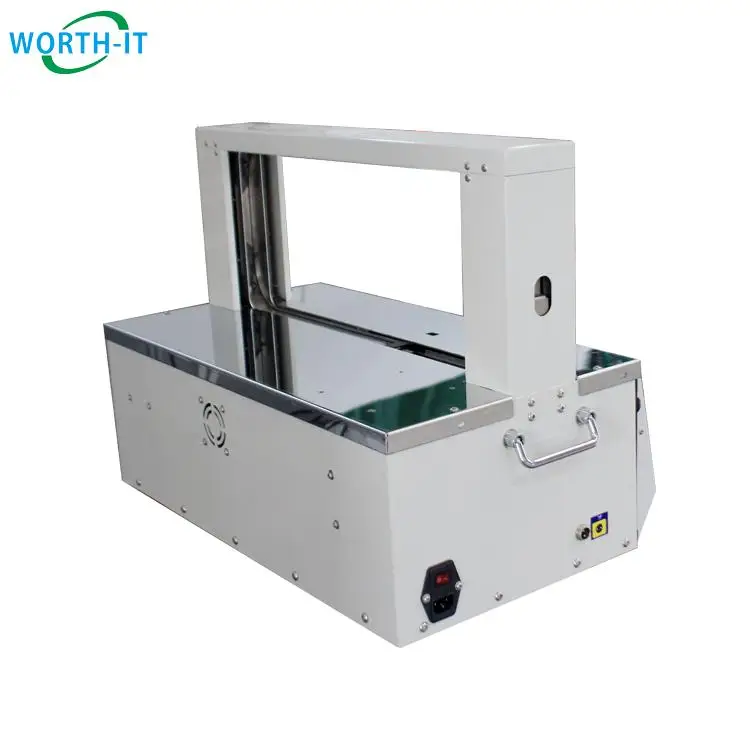Banding  bundling wrapping machine can working with products line