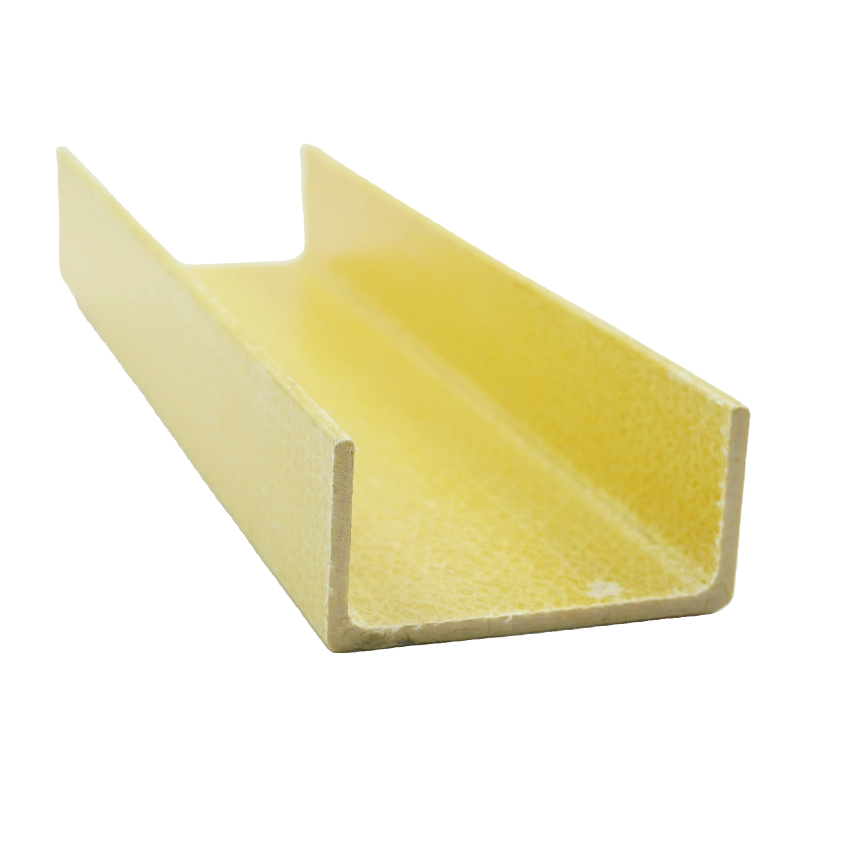 Pultruded structural fiberglass high strength fiberglass C channel, FRP U channel