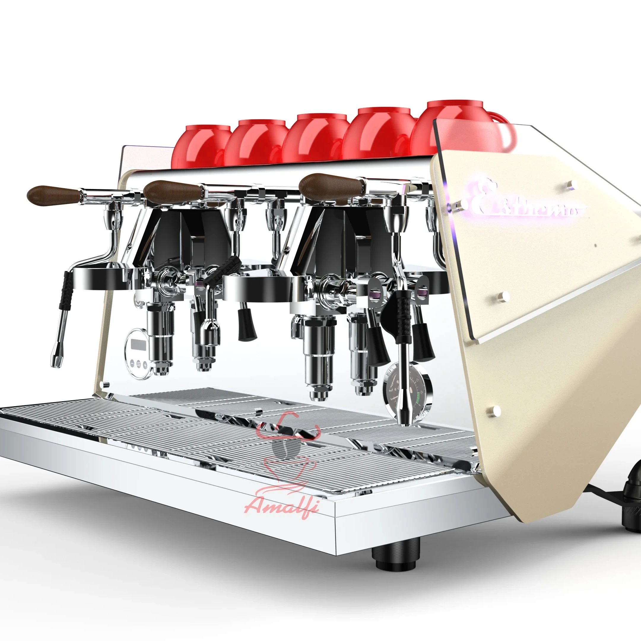 New Design Multi-purpose Espresso Cappuccino Latte Americano Commercial Coffee Machine For Coffee Shop