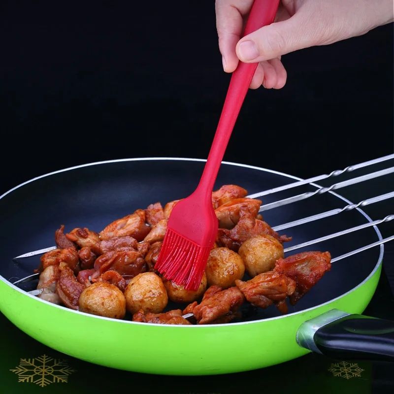 10 шт. цвета: черный, красный, пищевой интегрированная силиконовая кухонная утварь набор для кухни с цветная упаковочная коробка