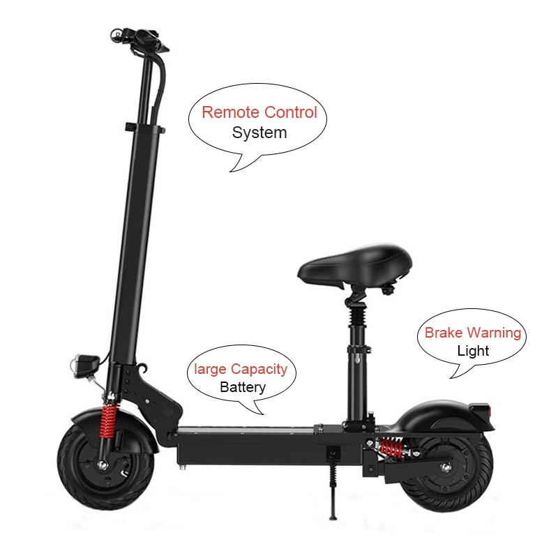 2021 top selling 2 wheel 250w 500w electric scooter sharing 8 inch el scooter with 60km range