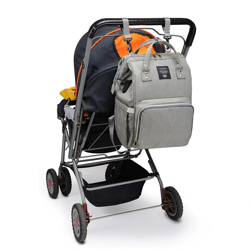 Multi-function charging maternity nappy mummy bag designer diaper backpack smart usb baby  mother father love Diaper Bag