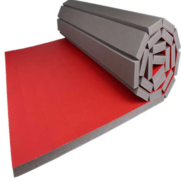 Custom  anti slip flexi mat wholesale multicolor flexible bjj rollout jiu jitsu mats judo roll out mats for wrestling