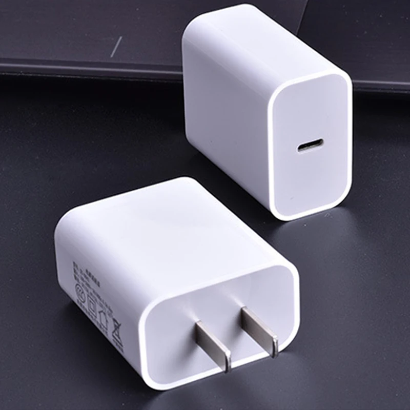  Оригинальное быстрое зарядное устройство Usb для iphone 18 Вт настенное с одним
