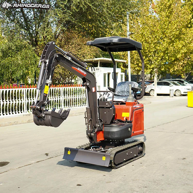 Rhinoceros mini digger KS10-8 CE  certificated crawler type  gasoline engine  cheap mini excavator  for sale