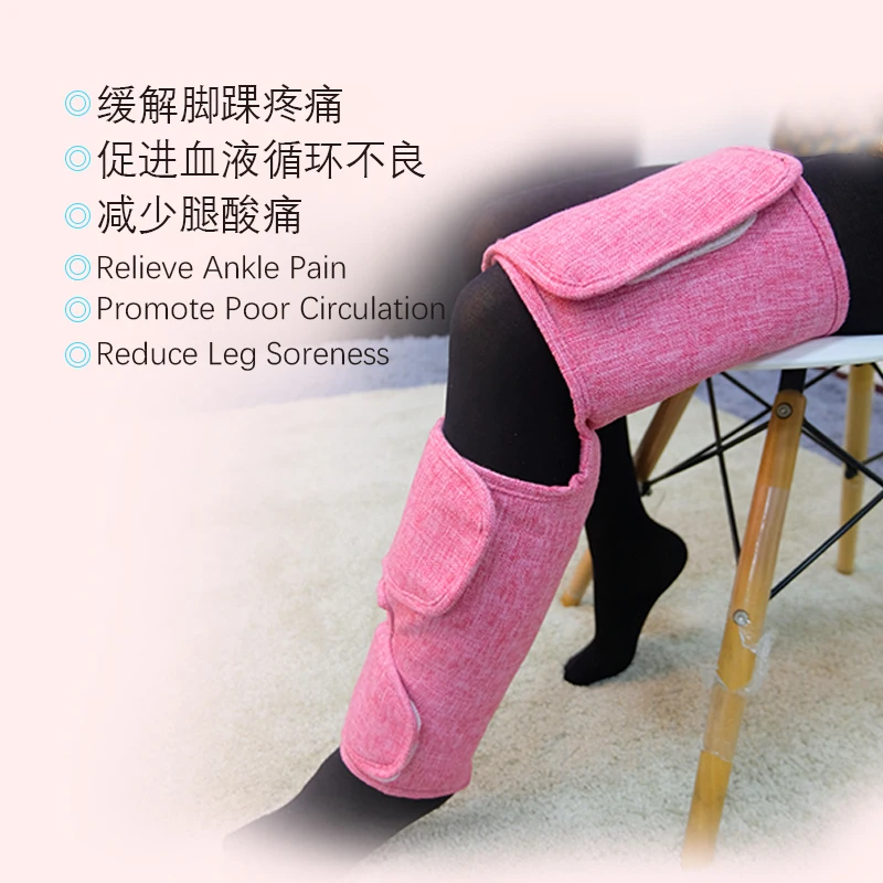 OEM factory customization Slow decompression Leg air bag massager hand hold air press massager leg heating air pressure massage
