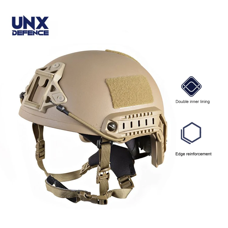 Nij Iiia Level Impact Resistance Ballistic Bulletproof Function Bulletproof Full Helmet