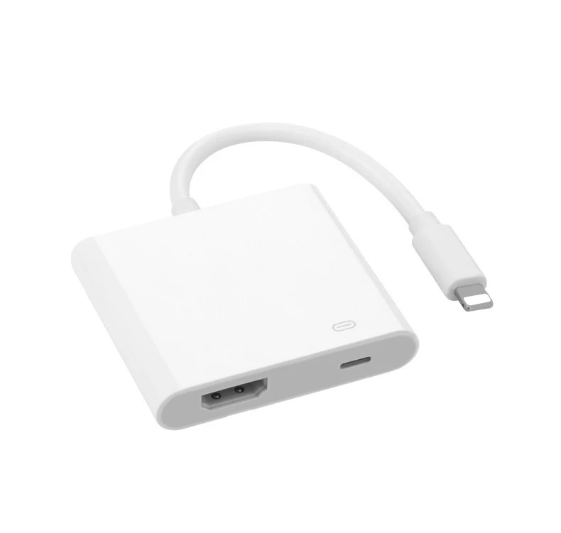 Горячая продажа 12,5 см мобильный телефон видео цифровой av-кабель к Hdmi, Кабель-адаптер для Iphone