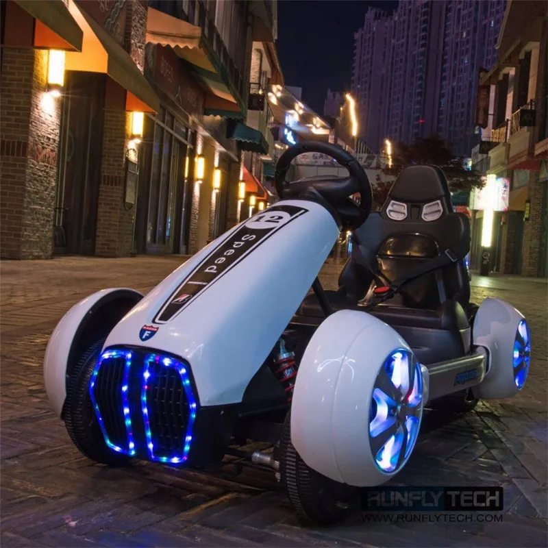 New Popular Go Karts For Kids 8-14 Self-Resetting cheap buy ride on toy electric karting go cross buggy kart with 4 wheel drive